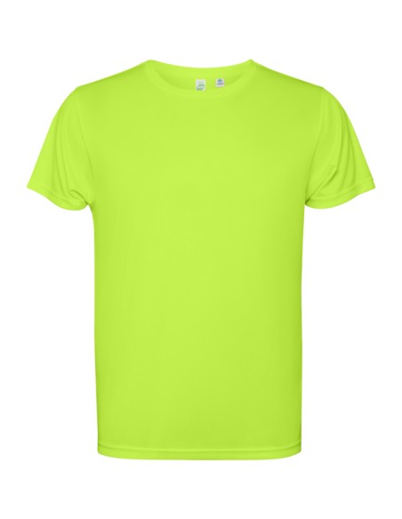 Short-sleeved technical T-shirt made of recycled polyester for adults and children - ESTORIL ROLY