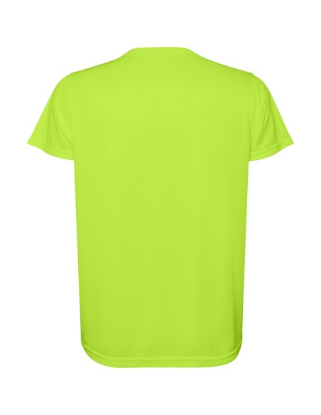 T-shirt technique à manches courtes en polyester recyclé pour adultes et enfants - ESTORIL ROLY