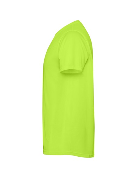 T-shirt technique à manches courtes en polyester recyclé pour adultes et enfants - ESTORIL ROLY