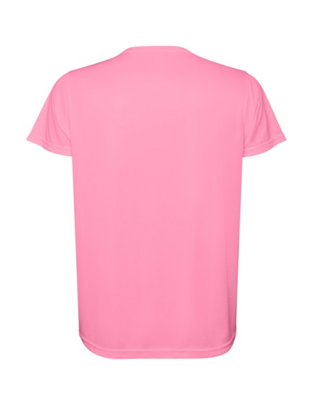 T-shirt technique à manches courtes en polyester recyclé pour adultes et enfants - ESTORIL ROLY