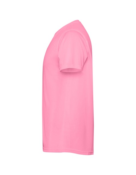 T-shirt technique à manches courtes en polyester recyclé pour adultes et enfants - ESTORIL ROLY