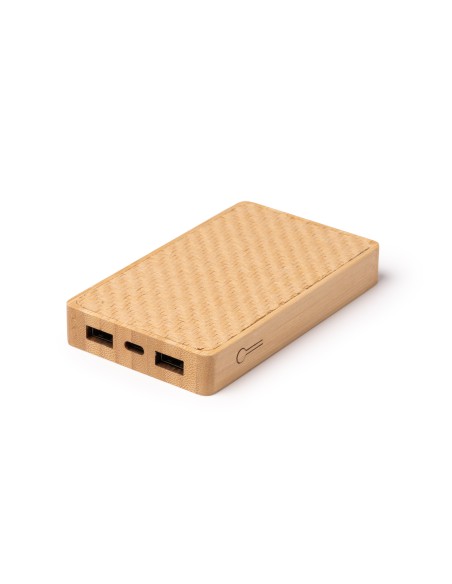 Bateria Externa de 8000mAh i Bambu Personalitzable - AKROL