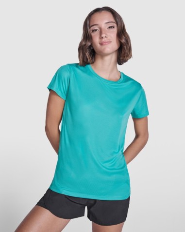 Women's fitted technical T-shirt made... Women's fitted technical T-shirt made...
