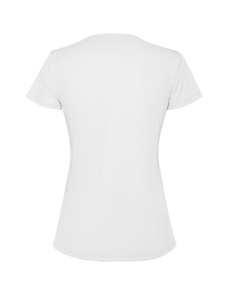 T-shirt technique ajusté pour femme en polyester recyclé, manches courtes - ESTORIL WOMAN ROLY