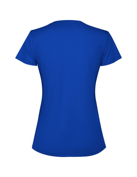 Women's fitted technical T-shirt made of short-sleeved recycled polyester - ESTORIL WOMAN ROLY