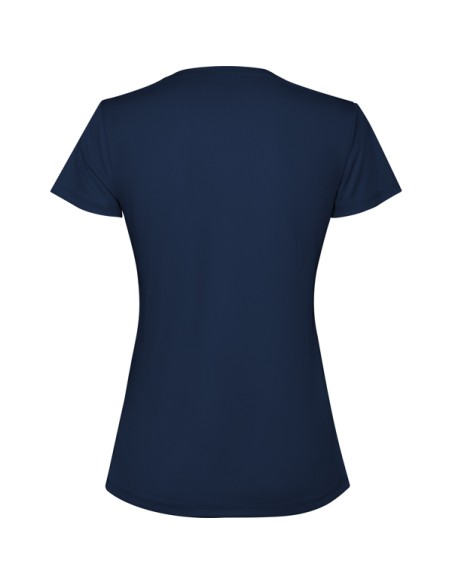 Women's fitted technical T-shirt made of short-sleeved recycled polyester - ESTORIL WOMAN ROLY