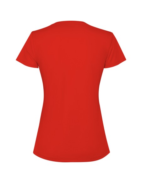Women's fitted technical T-shirt made of short-sleeved recycled polyester - ESTORIL WOMAN ROLY