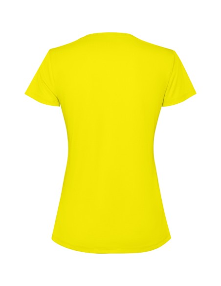 T-shirt technique ajusté pour femme en polyester recyclé, manches courtes - ESTORIL WOMAN ROLY