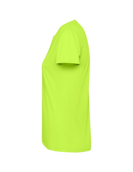 T-shirt technique ajusté pour femme en polyester recyclé, manches courtes - ESTORIL WOMAN ROLY