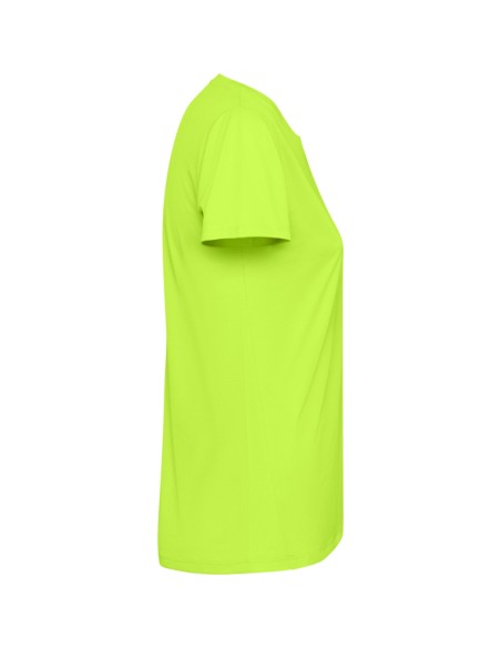 Women's fitted technical T-shirt made of short-sleeved recycled polyester - ESTORIL WOMAN ROLY