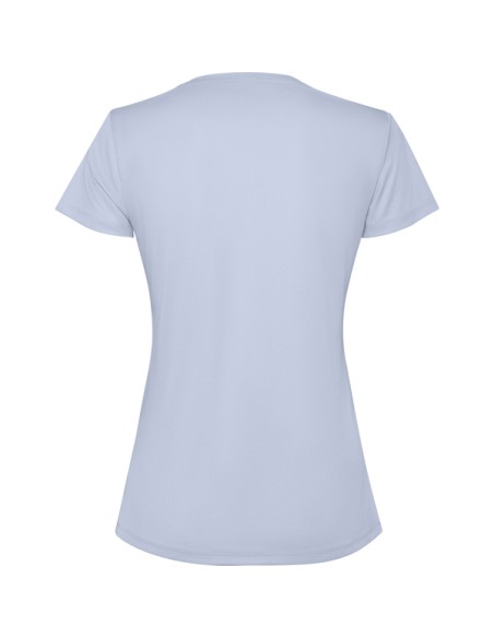 T-shirt technique ajusté pour femme en polyester recyclé, manches courtes - ESTORIL WOMAN ROLY