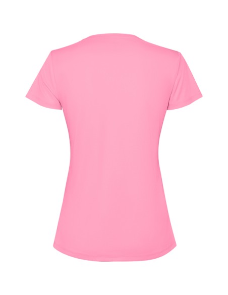 Women's fitted technical T-shirt made of short-sleeved recycled polyester - ESTORIL WOMAN ROLY