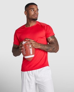 T-shirt technique à manches...