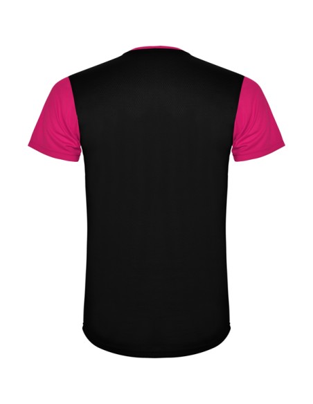 Short-sleeved, round-neck technical T-shirt for adults and children - Detroit Roly