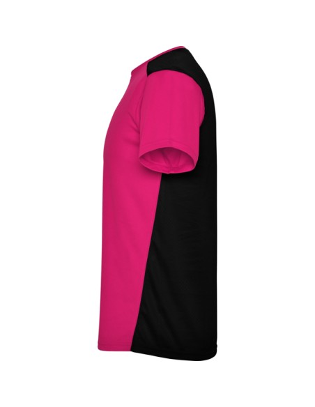 T-shirt technique à manches courtes et col rond pour adultes et enfants - Detroit Roly