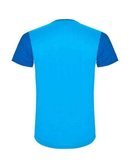 Short-sleeved, round-neck technical T-shirt for adults and children - Detroit Roly