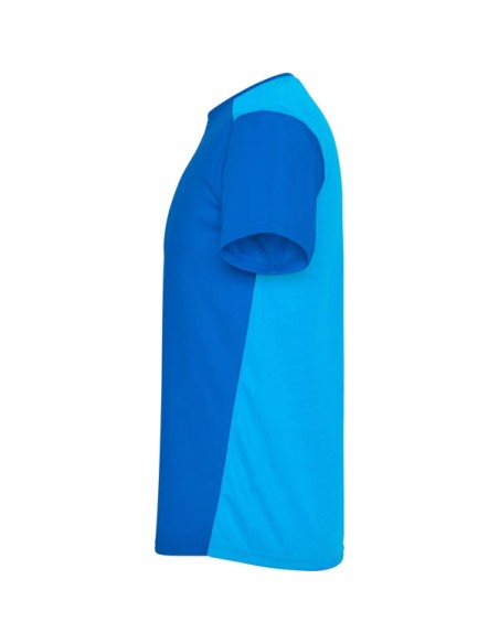 Short-sleeved, round-neck technical T-shirt for adults and children - Detroit Roly