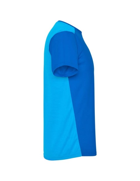 Short-sleeved, round-neck technical T-shirt for adults and children - Detroit Roly