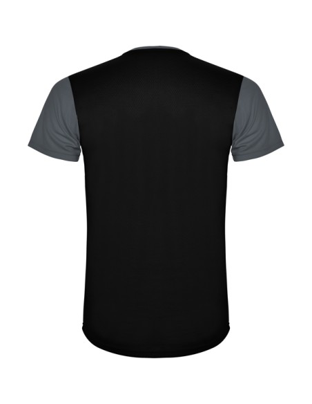 Short-sleeved, round-neck technical T-shirt for adults and children - Detroit Roly