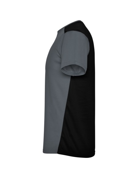 Short-sleeved, round-neck technical T-shirt for adults and children - Detroit Roly