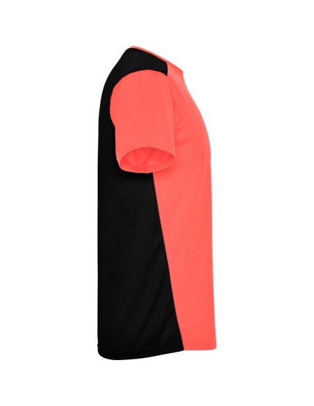 Short-sleeved, round-neck technical T-shirt for adults and children - Detroit Roly
