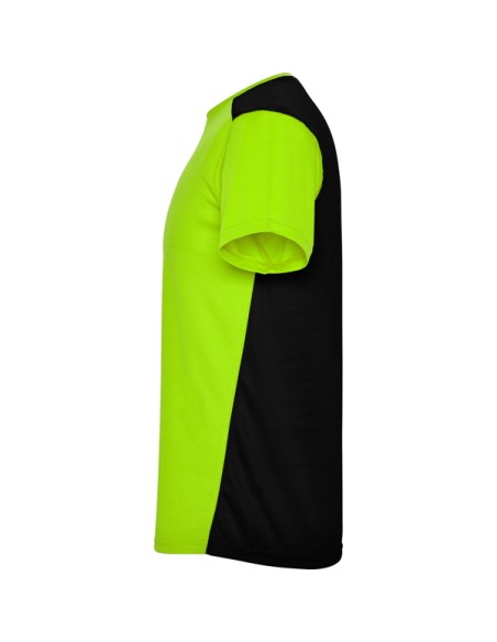 Short-sleeved, round-neck technical T-shirt for adults and children - Detroit Roly