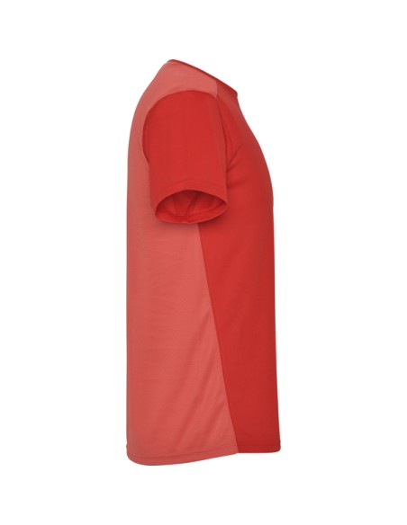 Short-sleeved, round-neck technical T-shirt for adults and children - Detroit Roly
