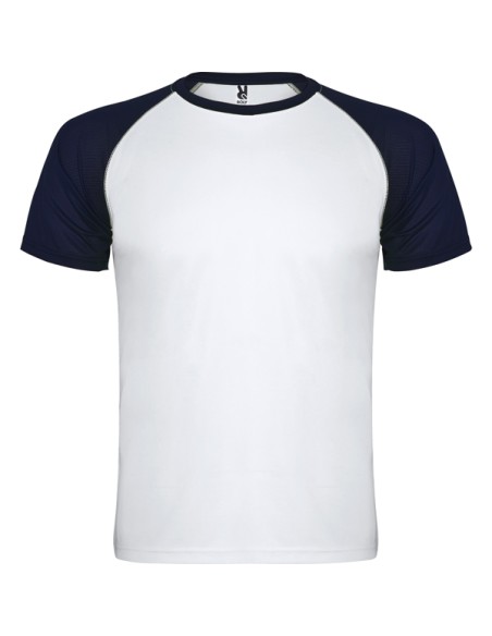 Camiseta deportiva transpirable 140 g/m² cuello redondo ADULTO Y INFANTIL - INDIANAPOLIS ROLY