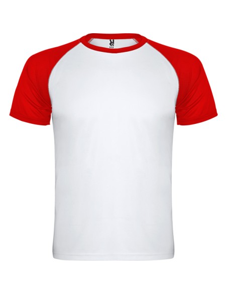 Camiseta deportiva transpirable 140 g/m² cuello redondo ADULTO Y INFANTIL - INDIANAPOLIS ROLY