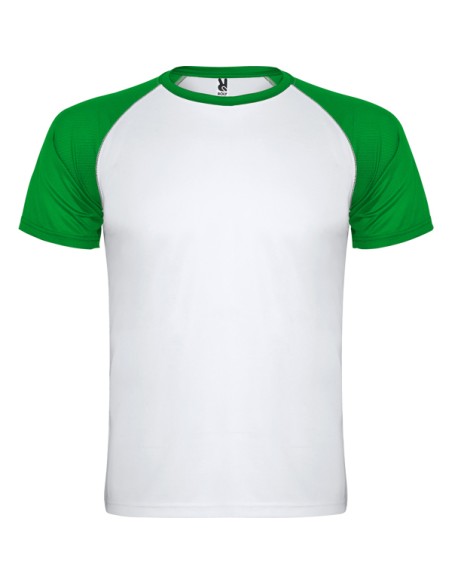 Camiseta deportiva transpirable 140 g/m² cuello redondo ADULTO Y INFANTIL - INDIANAPOLIS ROLY