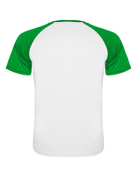 Camiseta deportiva transpirable 140 g/m² cuello redondo ADULTO Y INFANTIL - INDIANAPOLIS ROLY