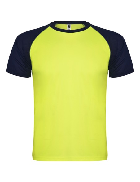 T-shirt de sport respirant à col rond 140 g/m² pour adultes et enfants - Indianapolis Roly