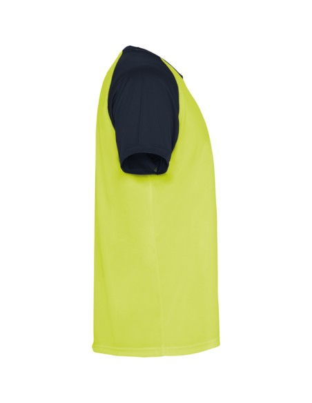 Camiseta deportiva transpirable 140 g/m² cuello redondo ADULTO Y INFANTIL - INDIANAPOLIS ROLY