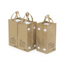 Set de 3 bolsas reciclaje personalizada - LOPACK