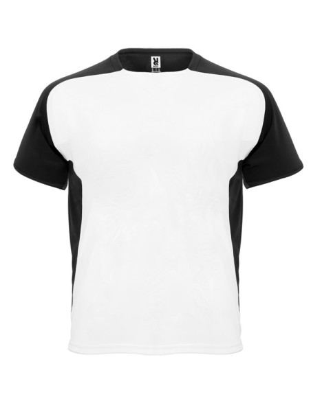 Technical sports T-shirt with short sleeves and breathable 140 g/m² round neck for adults and children - BUGATTI ROLY