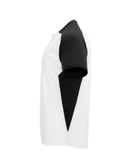 Technical sports T-shirt with short sleeves and breathable 140 g/m² round neck for adults and children - BUGATTI ROLY