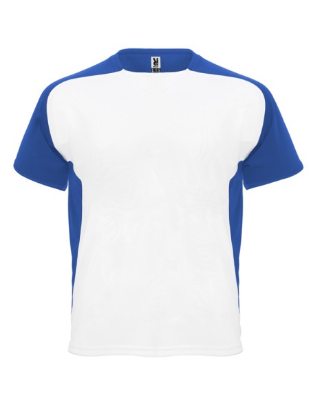 Technical sports T-shirt with short sleeves and breathable 140 g/m² round neck for adults and children - BUGATTI ROLY