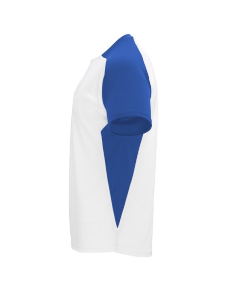 Technical sports T-shirt with short sleeves and breathable 140 g/m² round neck for adults and children - BUGATTI ROLY