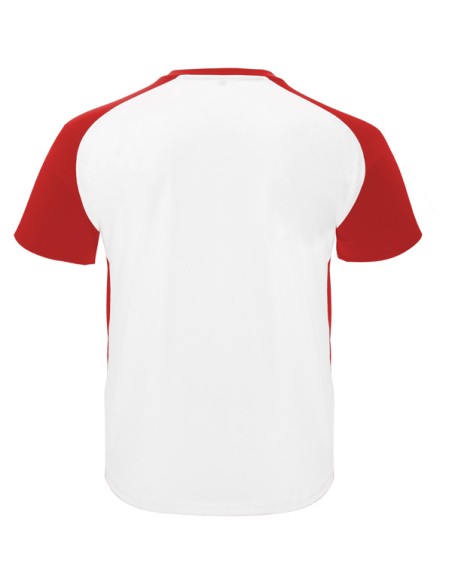 Camiseta técnica deportiva manga corta y transpirable 140 g/m² cuello redondo ADULTO Y INFANTIL - BUGATTI ROLY