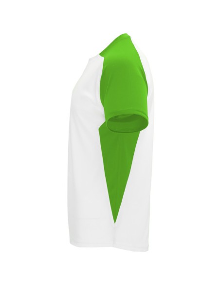 Technical sports T-shirt with short sleeves and breathable 140 g/m² round neck for adults and children - BUGATTI ROLY