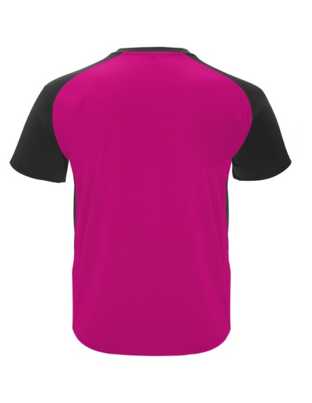 Camiseta técnica deportiva manga corta y transpirable 140 g/m² cuello redondo ADULTO Y INFANTIL - BUGATTI ROLY
