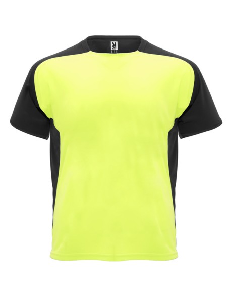 Technical sports T-shirt with short sleeves and breathable 140 g/m² round neck for adults and children - BUGATTI ROLY