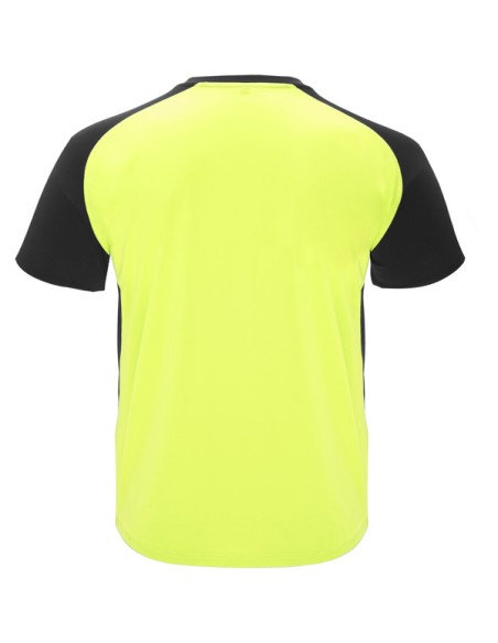 Technical sports T-shirt with short sleeves and breathable 140 g/m² round neck for adults and children - BUGATTI ROLY