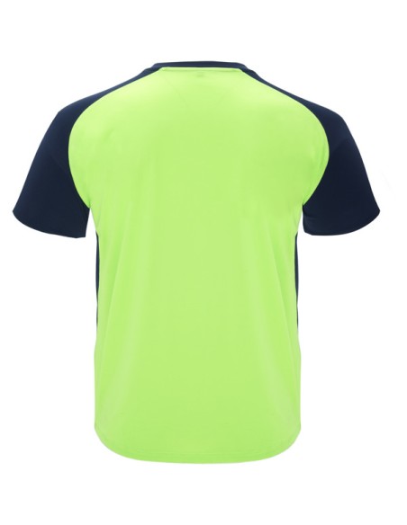 Technical sports T-shirt with short sleeves and breathable 140 g/m² round neck for adults and children - BUGATTI ROLY