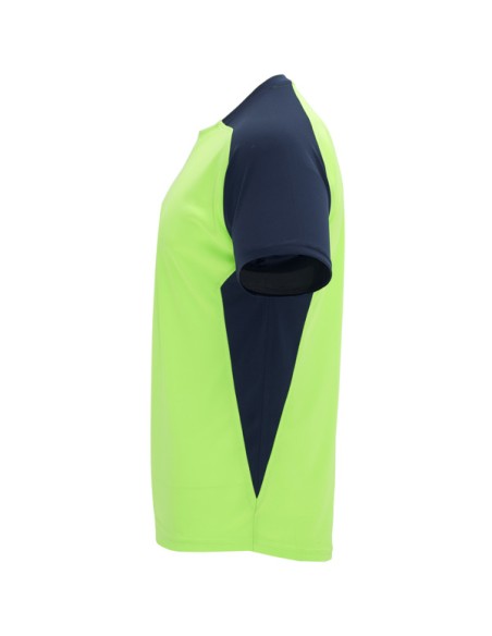 Technical sports T-shirt with short sleeves and breathable 140 g/m² round neck for adults and children - BUGATTI ROLY