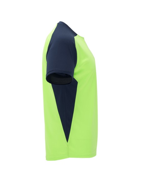 Technical sports T-shirt with short sleeves and breathable 140 g/m² round neck for adults and children - BUGATTI ROLY