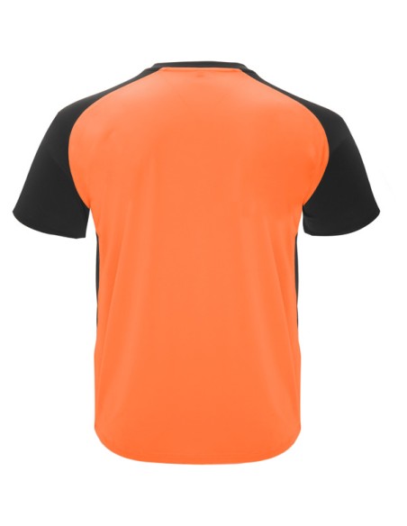 Technical sports T-shirt with short sleeves and breathable 140 g/m² round neck for adults and children - BUGATTI ROLY