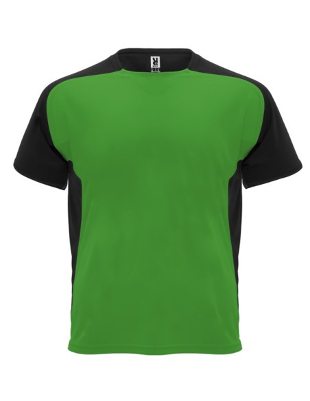 Camiseta técnica deportiva manga corta y transpirable 140 g/m² cuello redondo ADULTO Y INFANTIL - BUGATTI ROLY