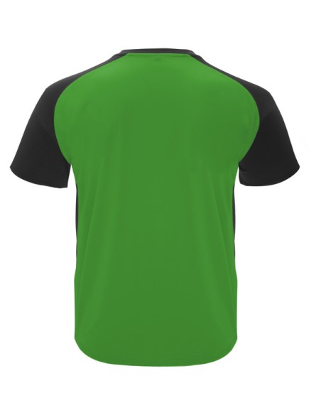 Camiseta técnica deportiva manga corta y transpirable 140 g/m² cuello redondo ADULTO Y INFANTIL - BUGATTI ROLY