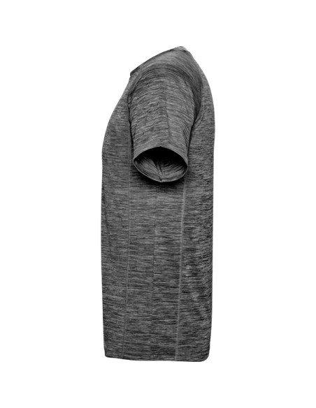 Short-sleeved technical sports t-shirt made of space-dye polyester for adults and children - Austin Roly